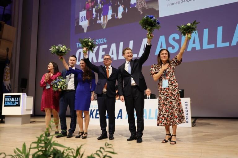 Kokoomus valitsi puoluejohdon Tampereen puoluekokouksessa – Karoliina Partanen Savo-Karjalasta varapuheenjohtajaksi